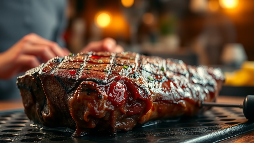 carnivore diet stops inflammation steak cooked perfectly, glistening juices, photorealistic lifelike, no text