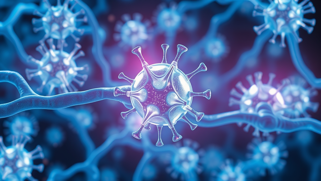 immune system inflammation carnivore diet, glowing immune cells, futuristic sci-fi blood vessel background, photorealistic, no text