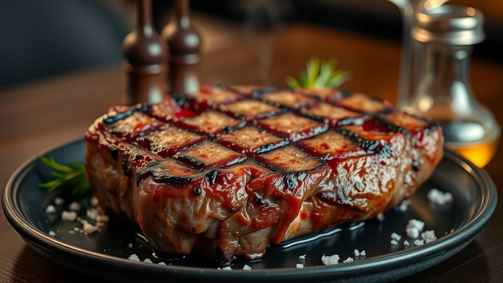 juicy grilled ribeye steak highlighting protein and fat content essential for carnivore diet nutrient intake