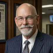 Portrait of CJ Coolidge, Publisher of Stratalyst Media