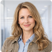 Portrait of Suzanne Jensen, Senior Correspondent — Home Renovation & Contracting for Stratalyst Media